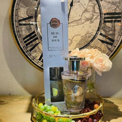 'Beau De Jour' Reed Diffuser - Shaped Glass Bottle - Gift Boxed -1000ml