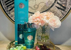 'Neroli Portofino' Reed Diffuser - Shaped Glass Bottle - 300ml
