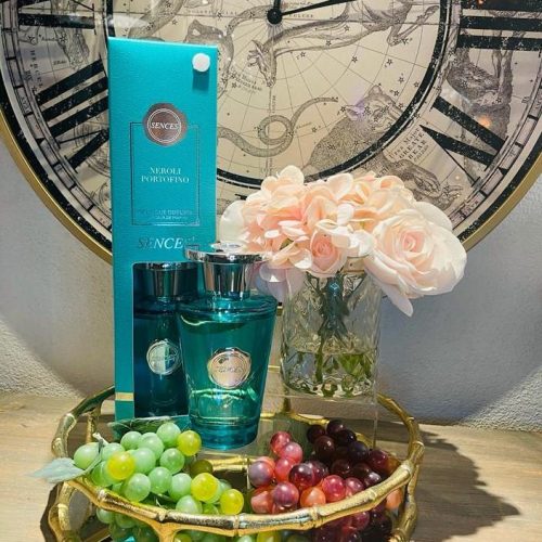 'Neroli Portofino' Reed Diffuser - Shaped Glass Bottle - 300ml