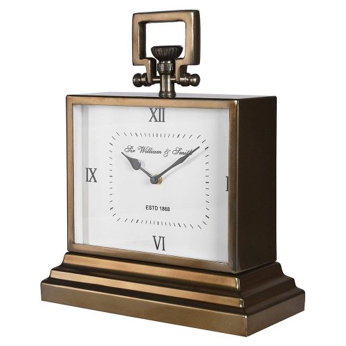 Mantel Clock - Sir William & Smith - Polished Brass