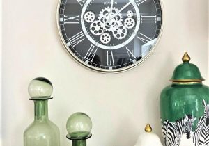 Clock, Glass Face, Battery