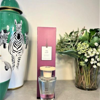 Fig, Reed Diffuser, Glass Bottle, Reeds