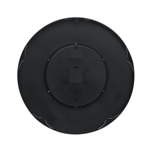 Wall Clock - Round - Black & Grey