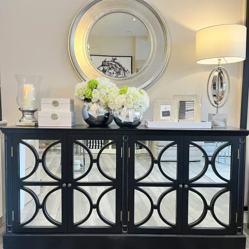 Black Satin Sideboard
