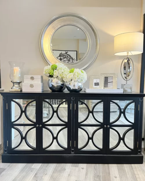 Black Satin Sideboard