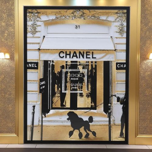 Wall Art ‘Chanel’ – Designer Store Front
