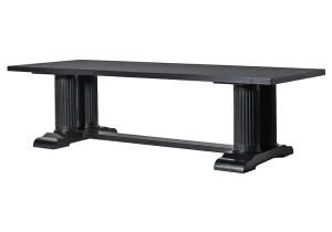 Dining Table 2.7m Dorchester Black Range