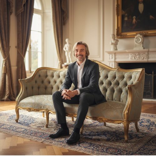 French Gilt Sofa - 3 Seater