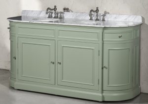 Sink Unit is Sage Green