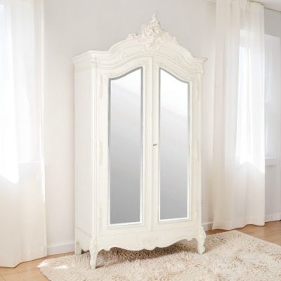 Wardrobe - Double Door Mirrored