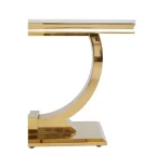 Console, White marble, Gold BASE