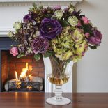 Mixed Amethyst and Green Arrangement