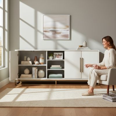 Sideboard – Gold & Verona Ash – Blackbone Range