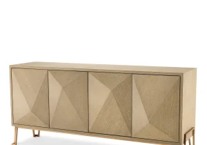 Sideboard Cabinet in Washed Oak Veneer