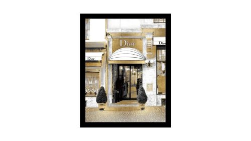 Wall Art 'Dior' - Designer Store Front