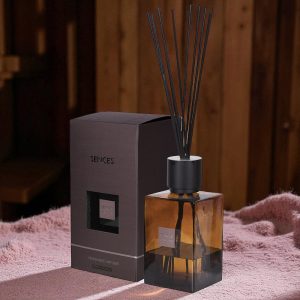 6000ml 'Amber Alang Alang' Giant Reed Diffuser - Glass Bottle