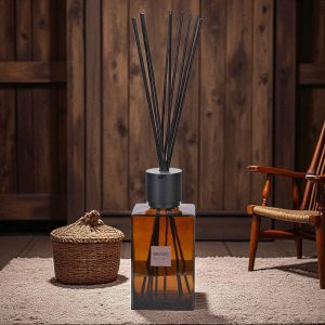 6000ml 'Amber Alang Alang' Giant Reed Diffuser - Glass Bottle