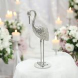 Crane Design Champagne Cooler - Hammered Metal - Forward