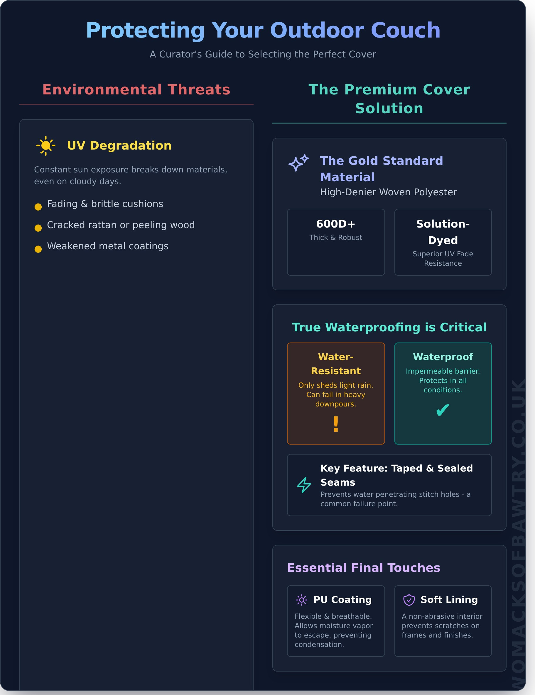 A Curator’s Guide to Selecting Covers for Your Outdoor Couch