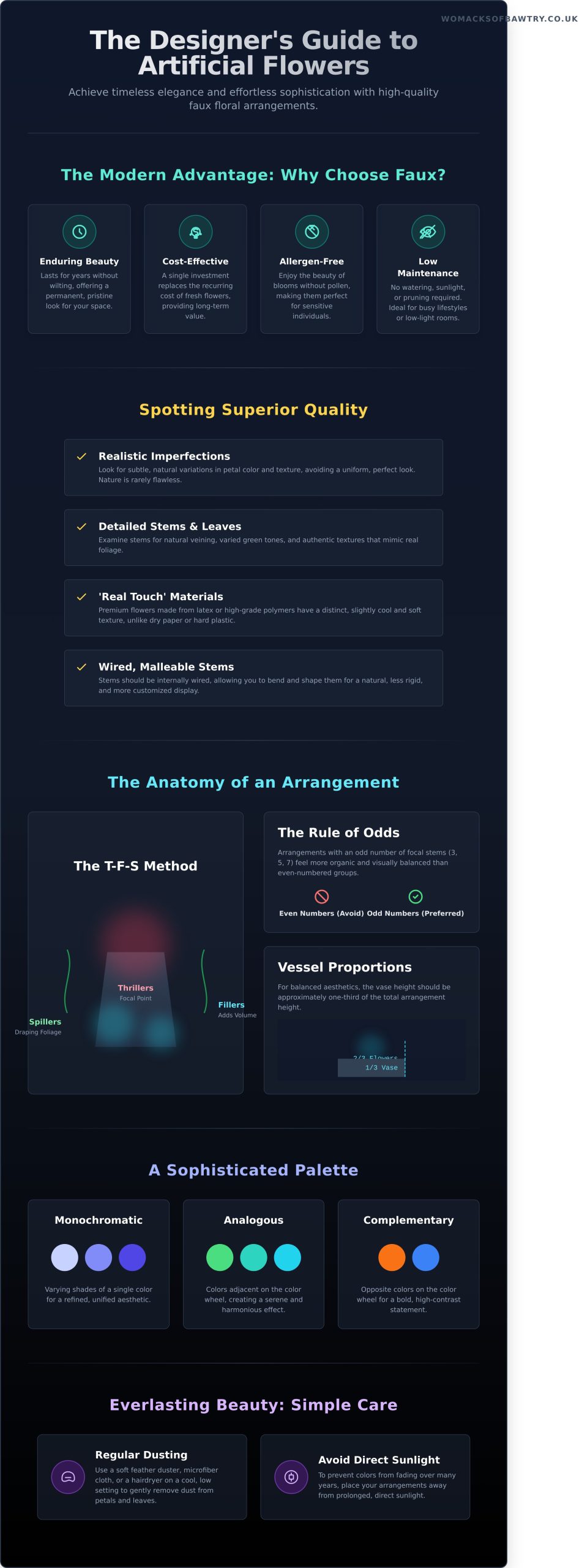 A Guide to Styling with Artificial Flower Arrangements