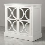 DW - Sideboard, Sideboard - 2 Door - Rear Mirrored Glass Design - Ascot Furniture Range