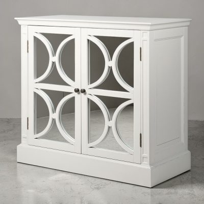 DW - Sideboard, Sideboard - 2 Door - Rear Mirrored Glass Design - Ascot Furniture Range