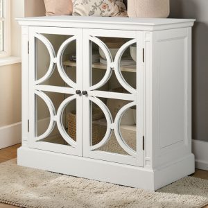 DW - Sideboard, Sideboard - 2 Door - Rear Mirrored Glass Design - Ascot Furniture Range