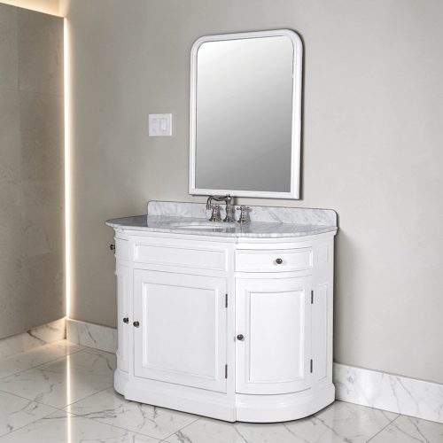 Single Sink Unit white