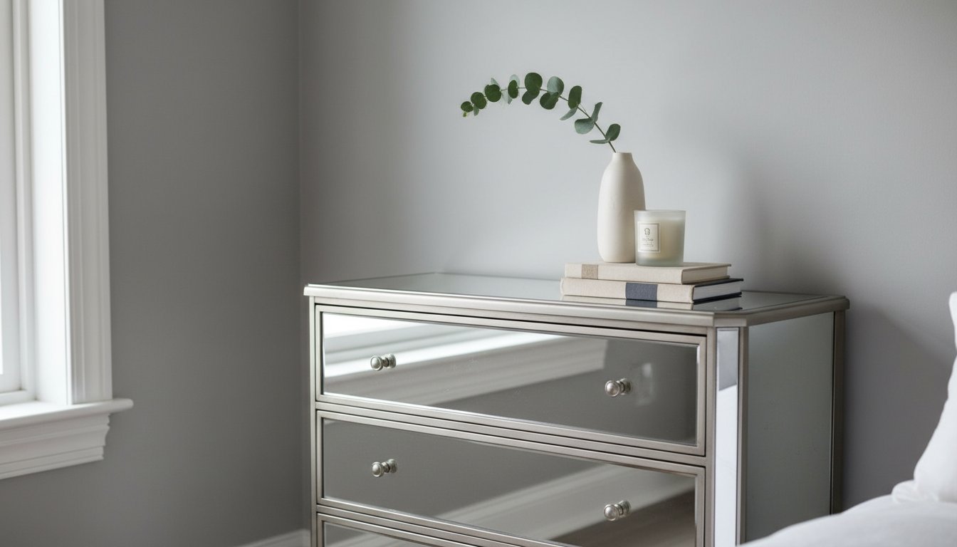 How to Style a Mirrored Chest of Drawers: A Guide to Timeless Elegance