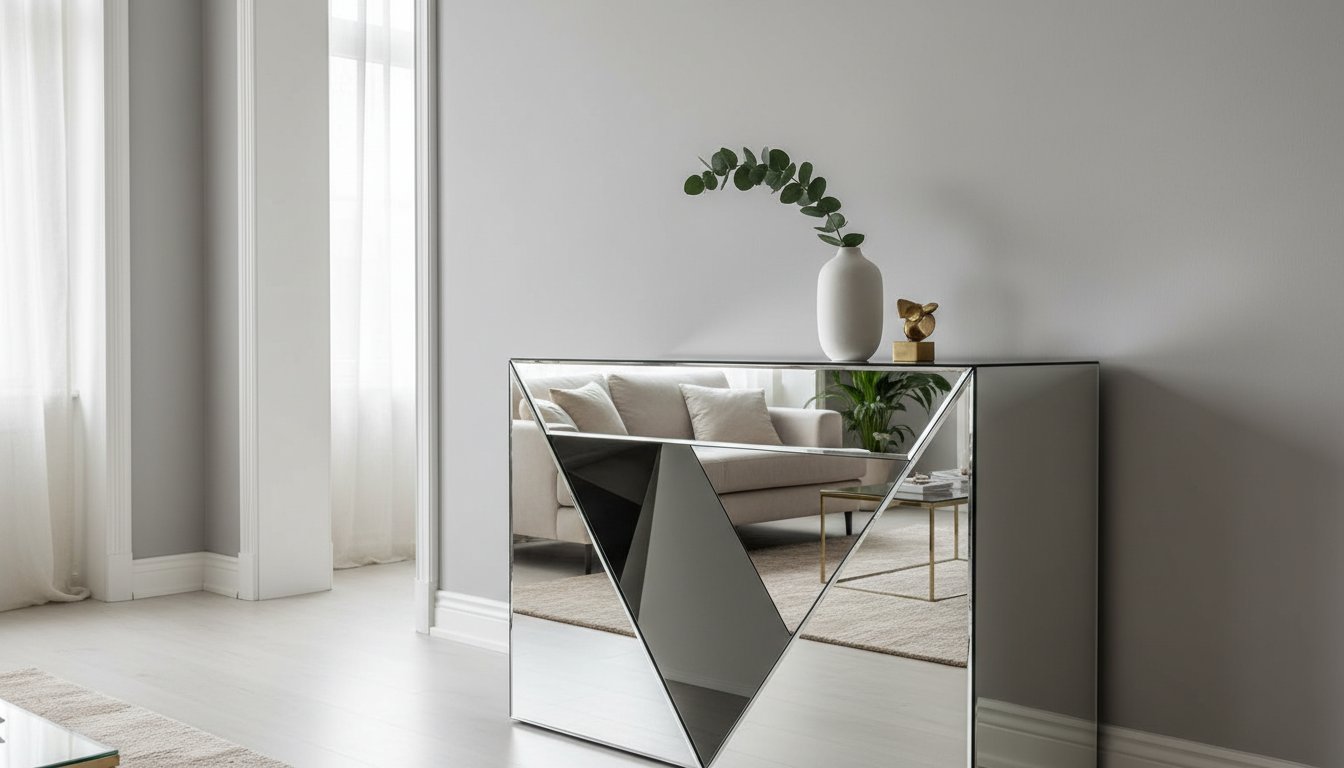 The Allure of Mirrored Furniture: A Guide to Timeless Elegance