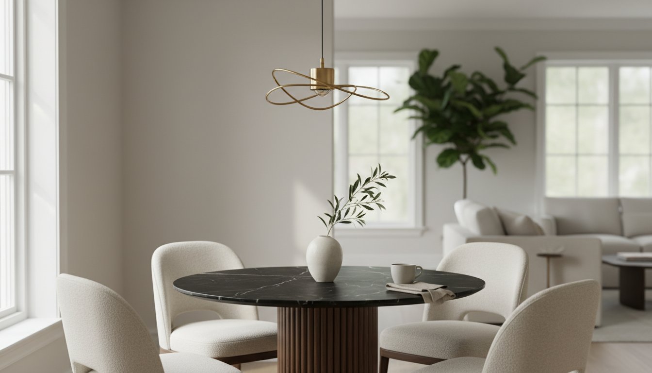 The Black Round Breakfast Table: A Guide to Selecting a Statement Piece