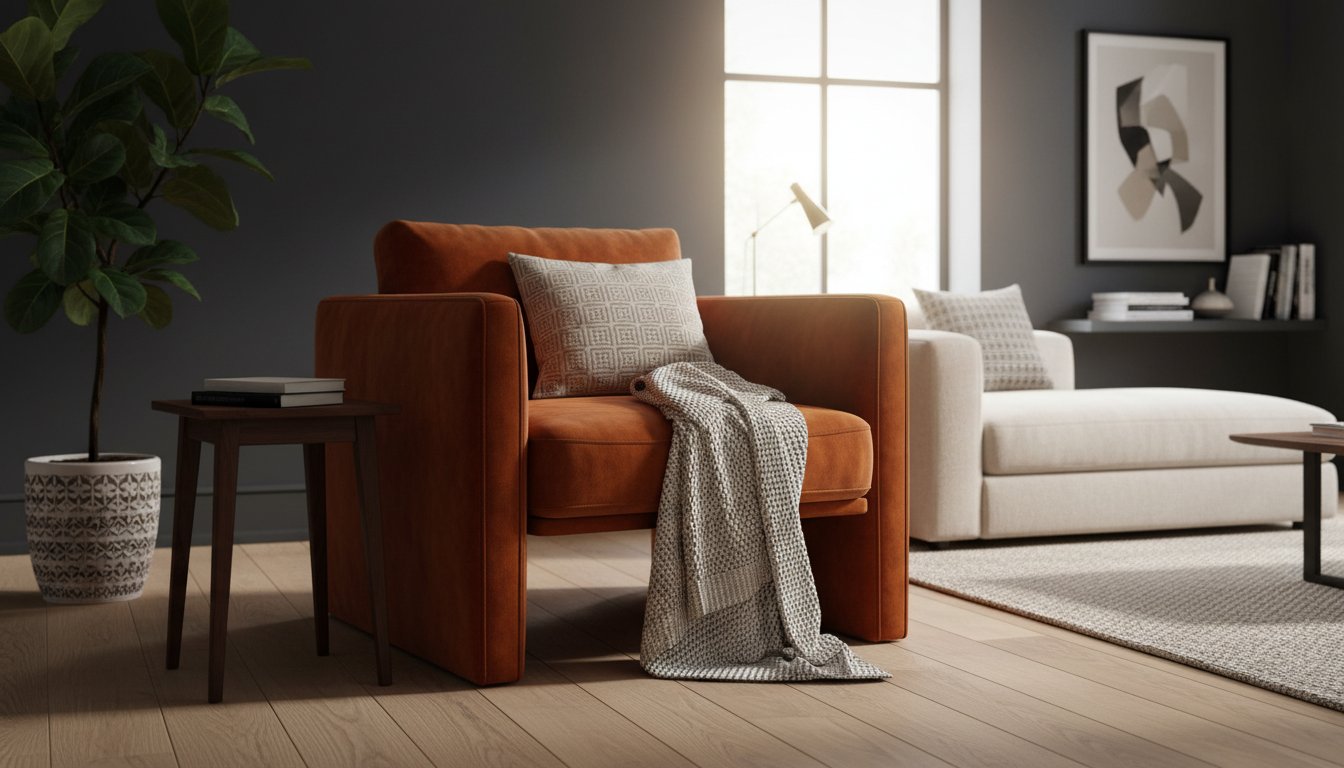 The Burnt Orange Armchair: A Guide to Styling this Statement Piece